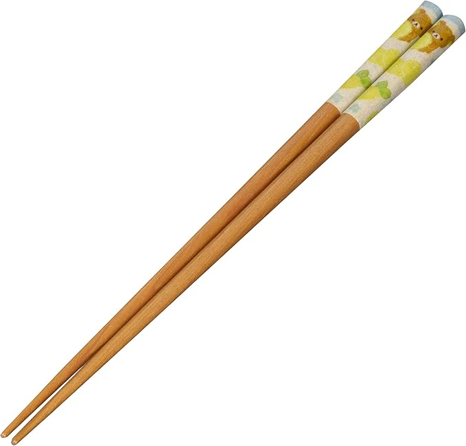 山加商店 筷子 黄色 21cm 轻松熊 草莓&amp;柠檬 筷子 柠檬图案