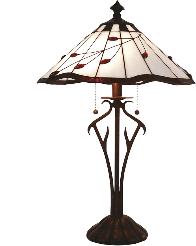 loxton lighting 40cm 红宝石叶子 twig 台灯