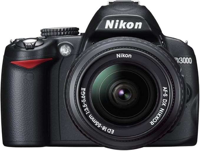 nikon尼康d3000单反数码相机afsdx1855mmf3556gedii黑色