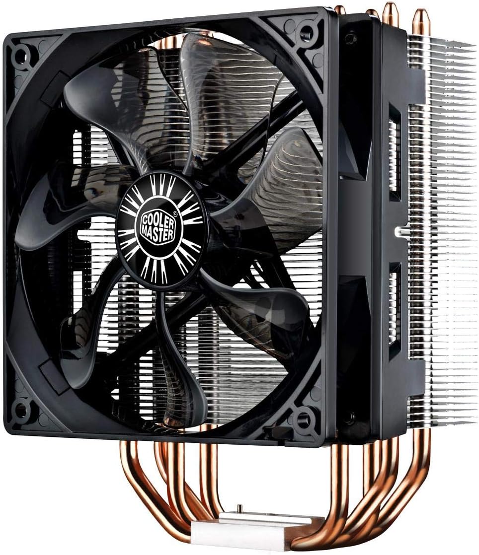 cooler master hyper 212 evo cpu 散热器,4 根 cdc 热管,120 毫米