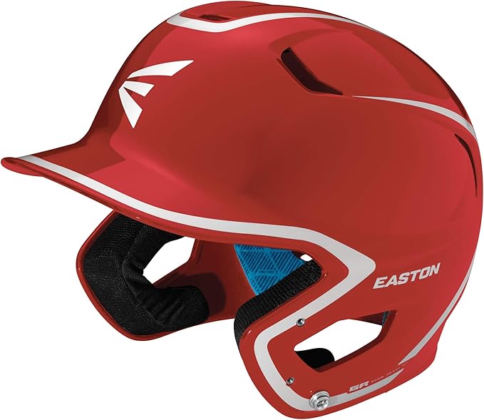 0 高光泽双色击球头盔 royal/silver 均码 : 亚马逊中国: 运动户外