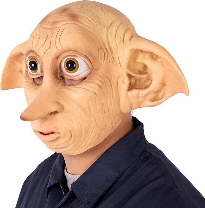 nezababy dobby voldemort 面具角色扮演服装道具乳胶精灵耳朵全头