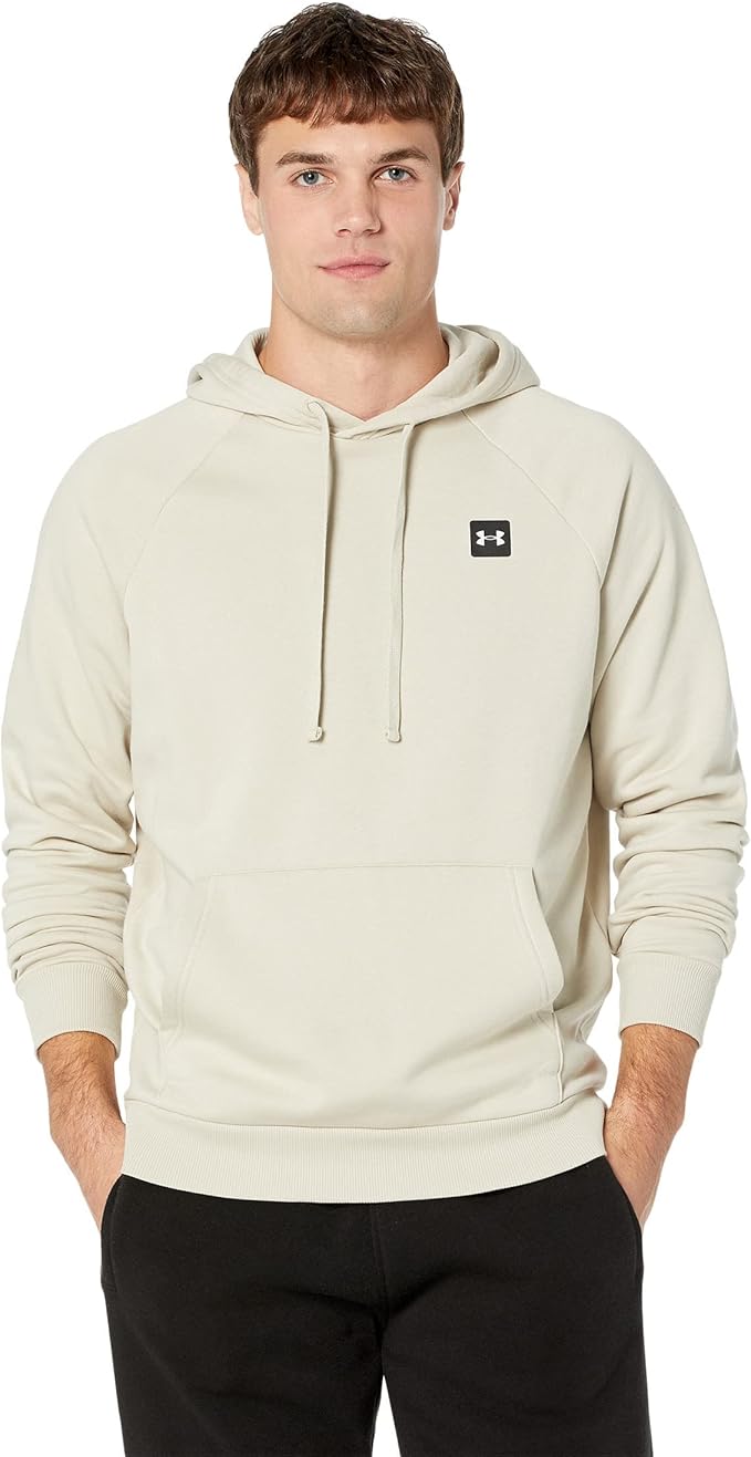 underarmour安德玛rival男士抓绒连帽衫