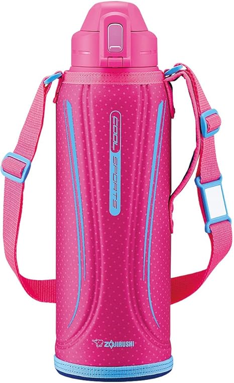 Zojirushi 象印水瓶直接饮用运动款不锈钢保冷杯sd Ec ビビッドピンク1 55l 亚马逊中国 厨具