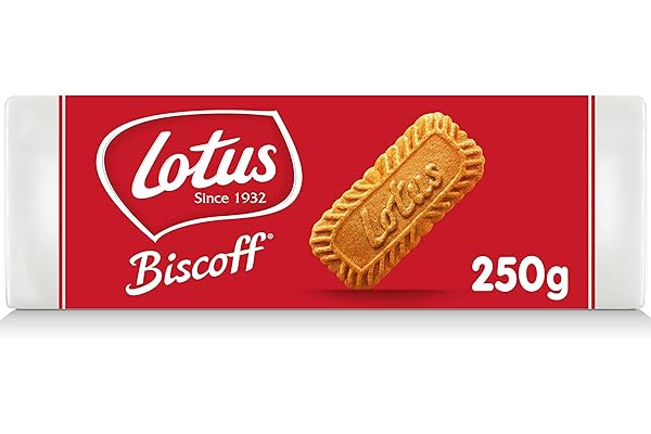 lotus 和情 biscoff 焦糖饼干 10 x 250 克,采用上好原料,不含色素,无