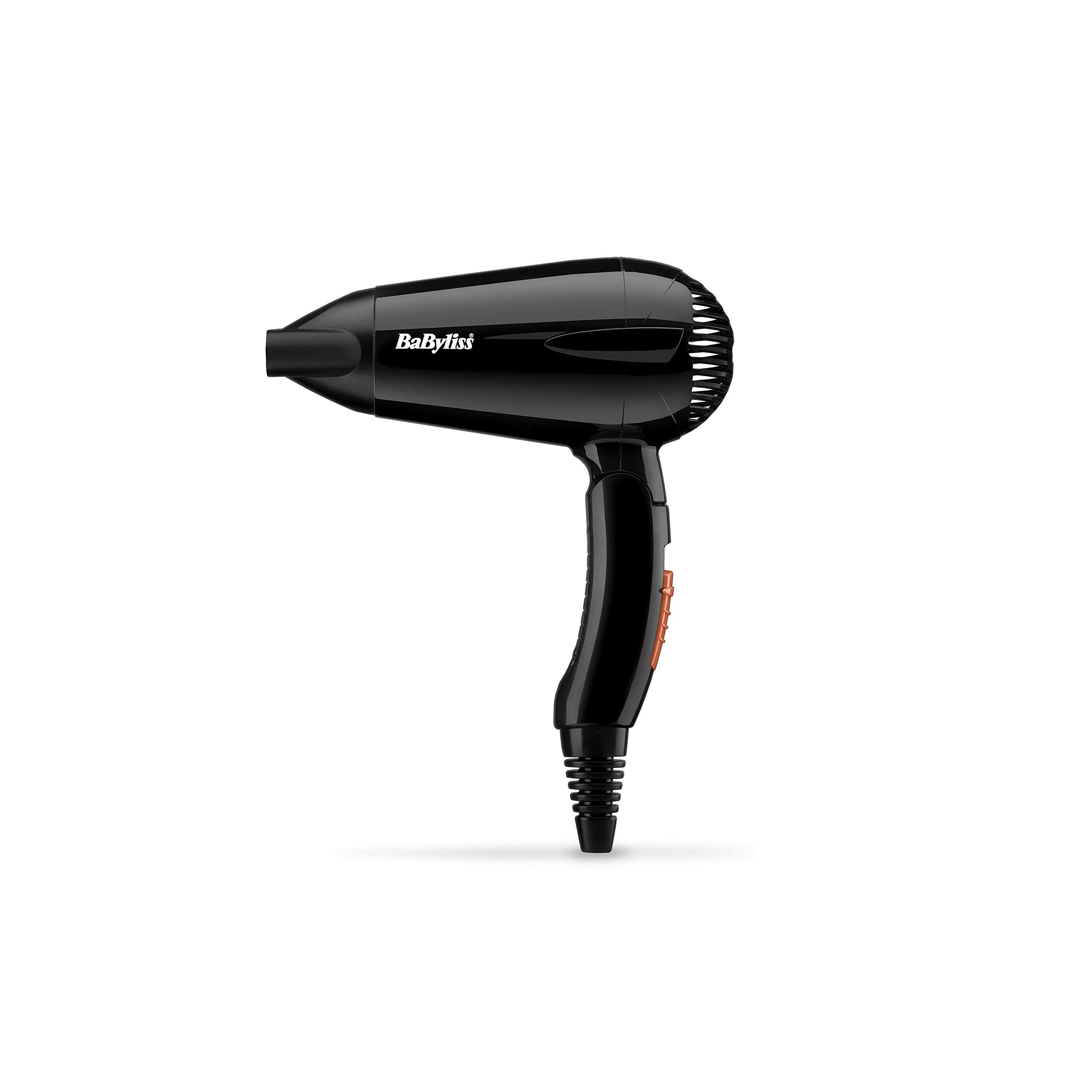 BaByliss Travel 2000 W Hair Dryer - Black