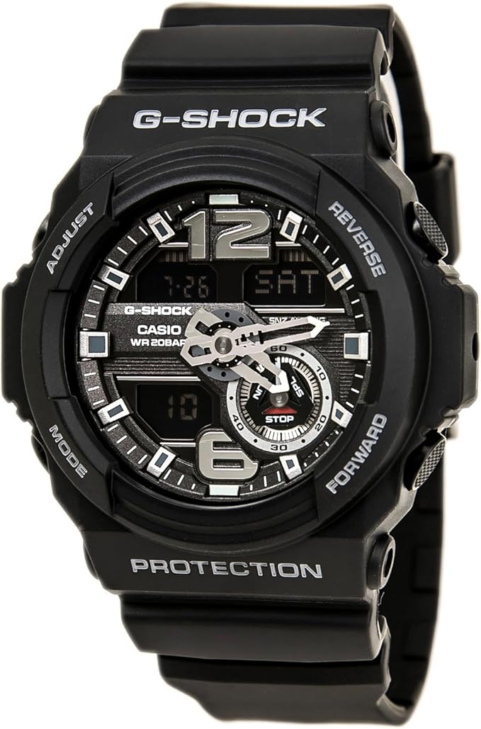 gshock男式ga310经典系列质量手表黑色均码