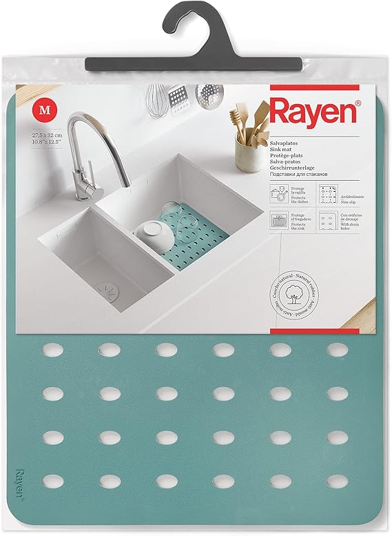 Rayen 洗碗机sa M 陶器有限公司排水孔 保护水槽防滑 尺寸 27 5 X 32 厘米 彩色草 Medidas 27 5 X 32 厘米 亚马逊中国 家居装修