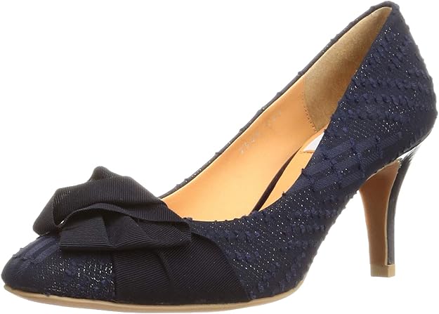 lanvin en bleu 方形鞋头蝴蝶结浅口鞋 女士 2646