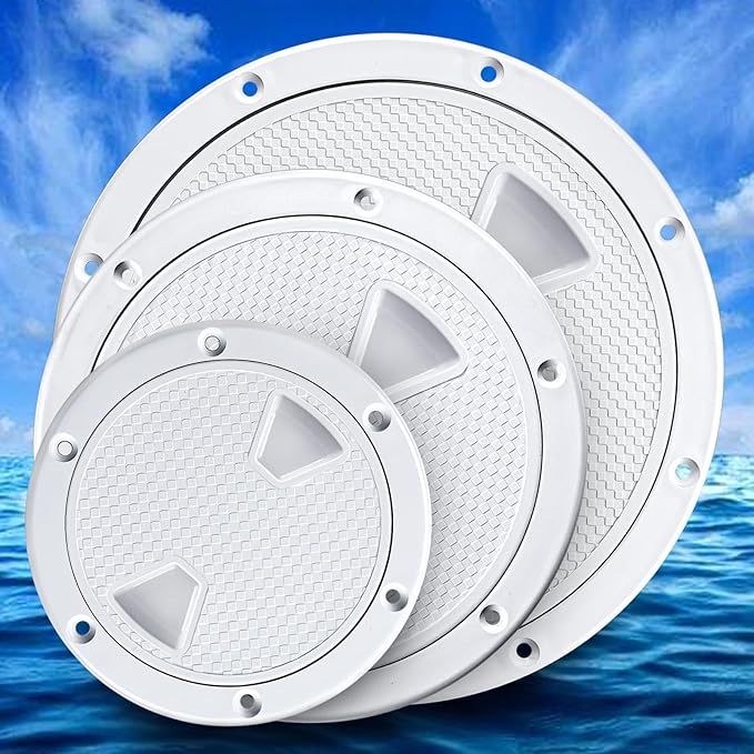 32 厘米圆形防滑检查舱门,带可拆卸盖适用于海洋船游艇卡车rv