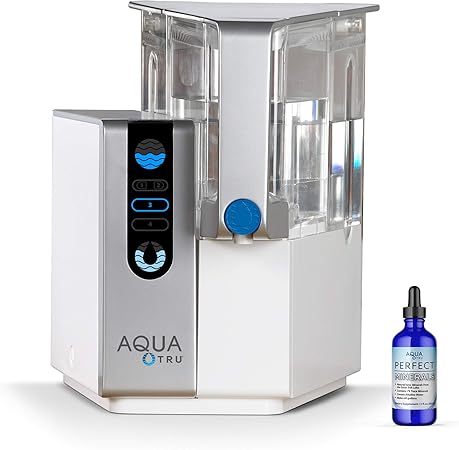 Aqua Tru 台面水过滤净化系统 具有完美的矿物质滴 特殊的4阶段超反渗透技术 无需安装管道或安装 无双酚a Aqua Tru 价格报价图片