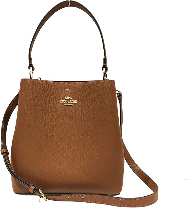 coach 蔻驰 town 水桶包,im/redwood / 1941 红色, : 亚马逊中国