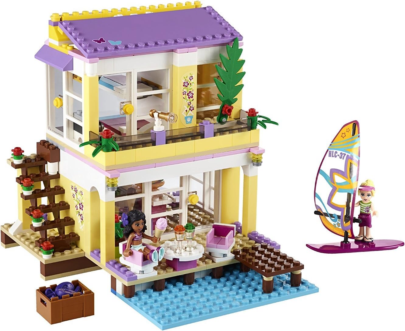 lego 乐高 好朋友系列 斯蒂芬妮的沙滩小屋 41037