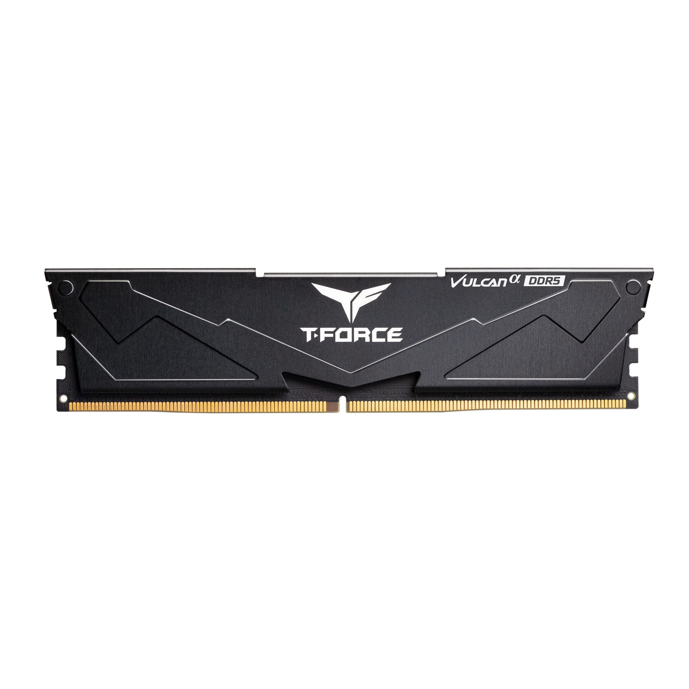TEAMGROUP T-Force Vulcan Alpha DDR5 RAM 6GB (x6GB) 6000MHz (PC5-48000) CL8 Desktop Memory Module RAM (Black) AMD-Optimized memory - FLABD56G6000HC8A0