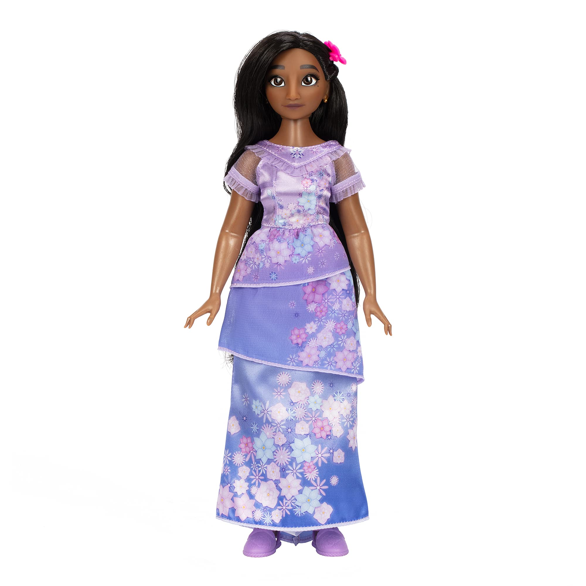 Disney Encanto Isabela fashion doll with dress, shoes and bobby pins