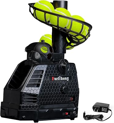 furlihong 680bh 2 合 1 棒球和网球发射器,可调节发射角度,速度和