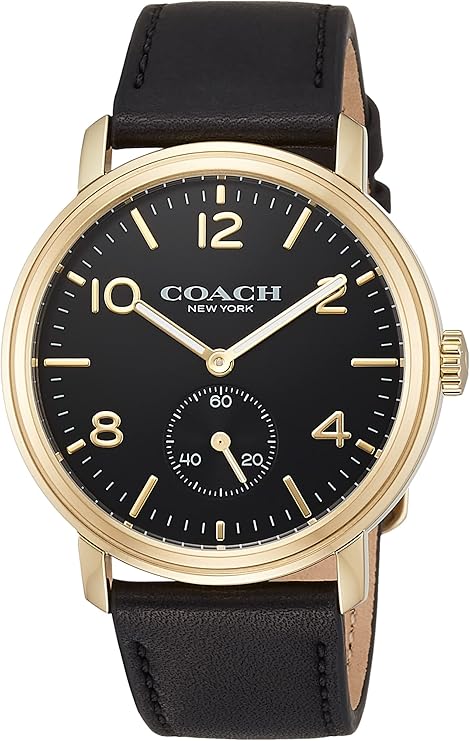 coach 蔻驰 手表 harrison 14602545 男士 黑色