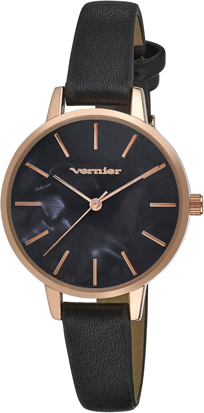 vernier 女式 easy reader 12 指数表带手表 (vnr11608)