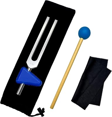 417 hz 调谐叉脉轮 用于dna修复*调音叉声音*叉铝合金专业调音叉乐器