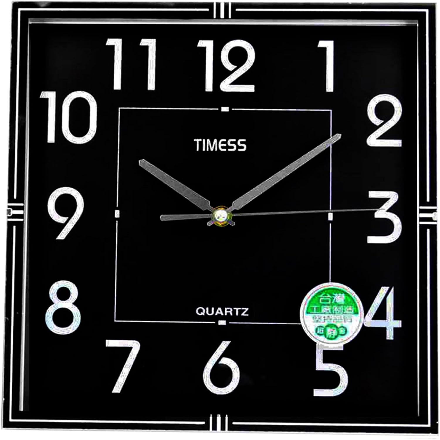 timess 质感清晰高级石英钟 t566 : 亚马逊中国: 钟表