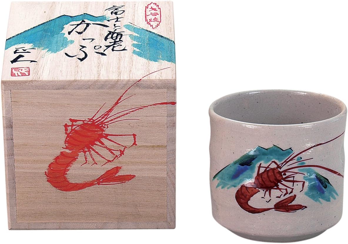 九谷烧正人作颜色丰富 附赠桐箱 富士海老n41 07 伊野正峰 价格报价图片