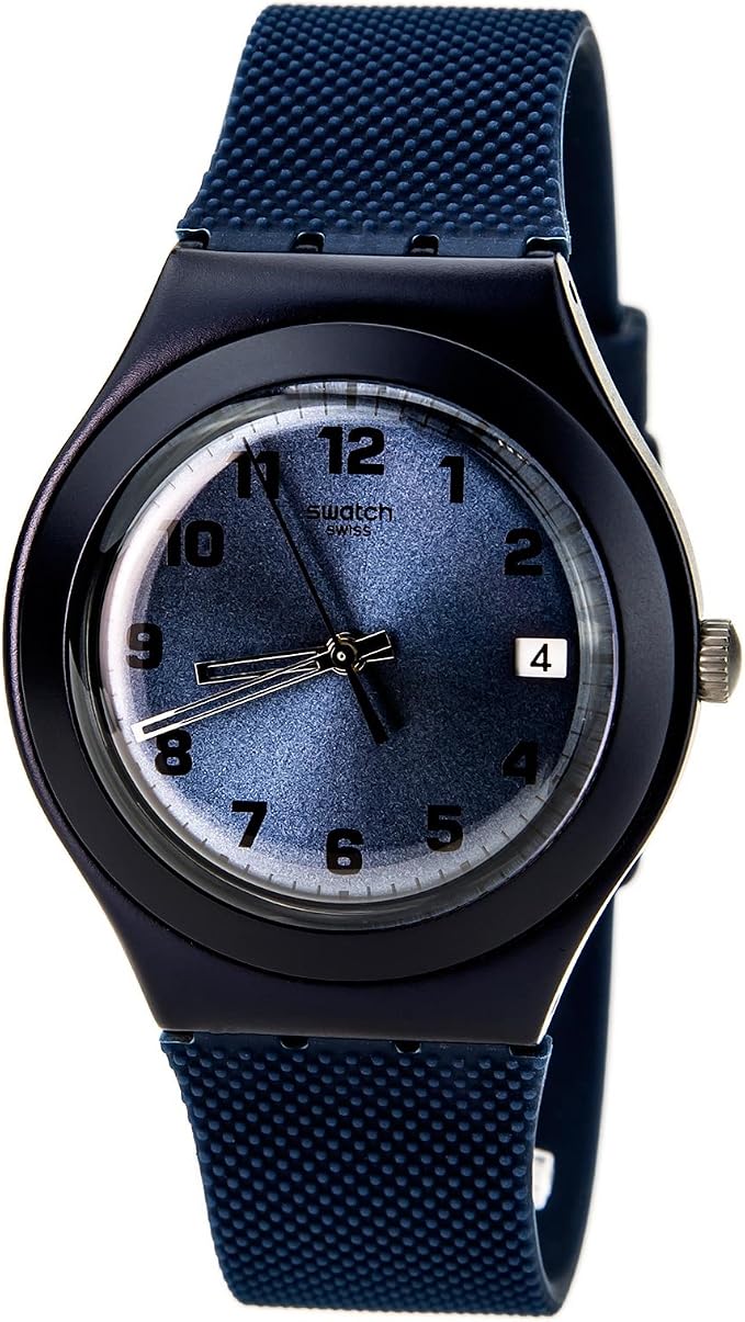 swatchygn4002中性款手表橡胶表带