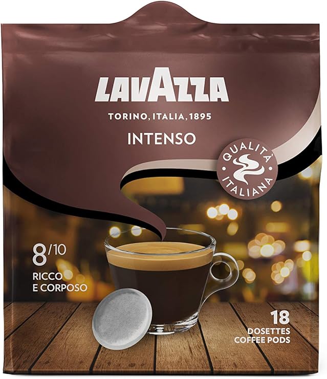 lavazza 乐维萨 intenso 咖啡包, 10 包 (10 x 125 g)