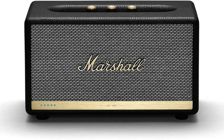 Marshall 马歇尔acton Ii 无线wi Fi多房间智能扬声器 内置amazon Alexa 黑色 新 亚马逊中国 其他