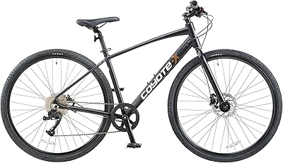 coyote hydra urban gents 混合自行车带 700c 车轮 21 英寸合金框架