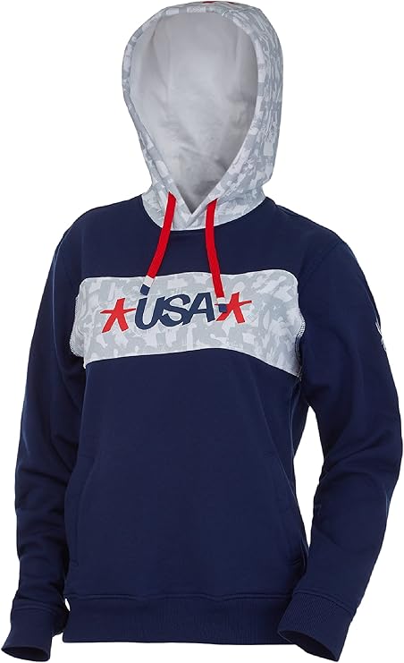 spyder 男孩美国骄傲连帽衫