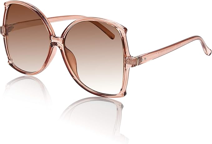 大号太阳镜女式大框眼镜渐变色镜片 uv400