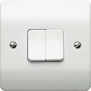 mk k4868whi 2-gang 20 amp 双杆单向电板开关