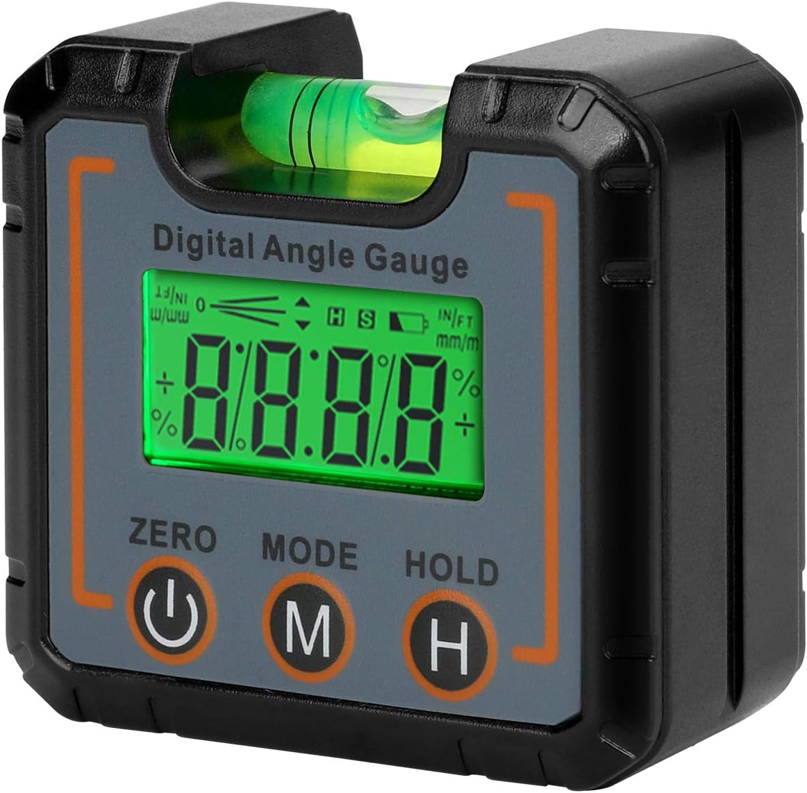 color you 数字水平角度测量仪 lcd 数字角度测量仪 磁性底座 角度