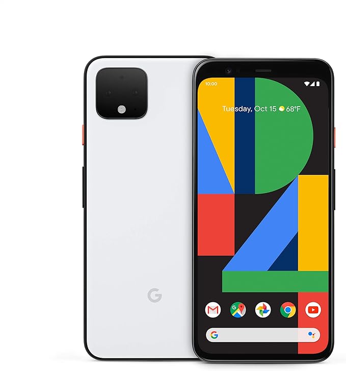 google 手机 pixel 4 - 64gb - 已解锁-清晰白色