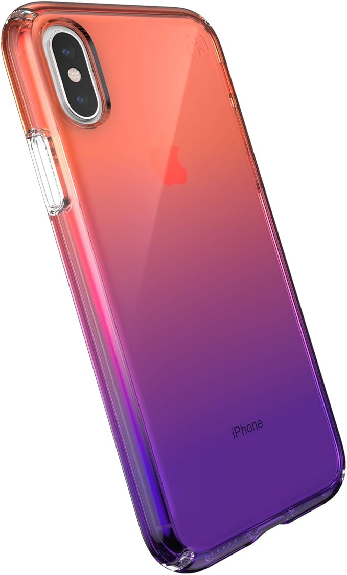 speck products presidio 完美透明渐变手机壳,兼容 iphone xs/iphone