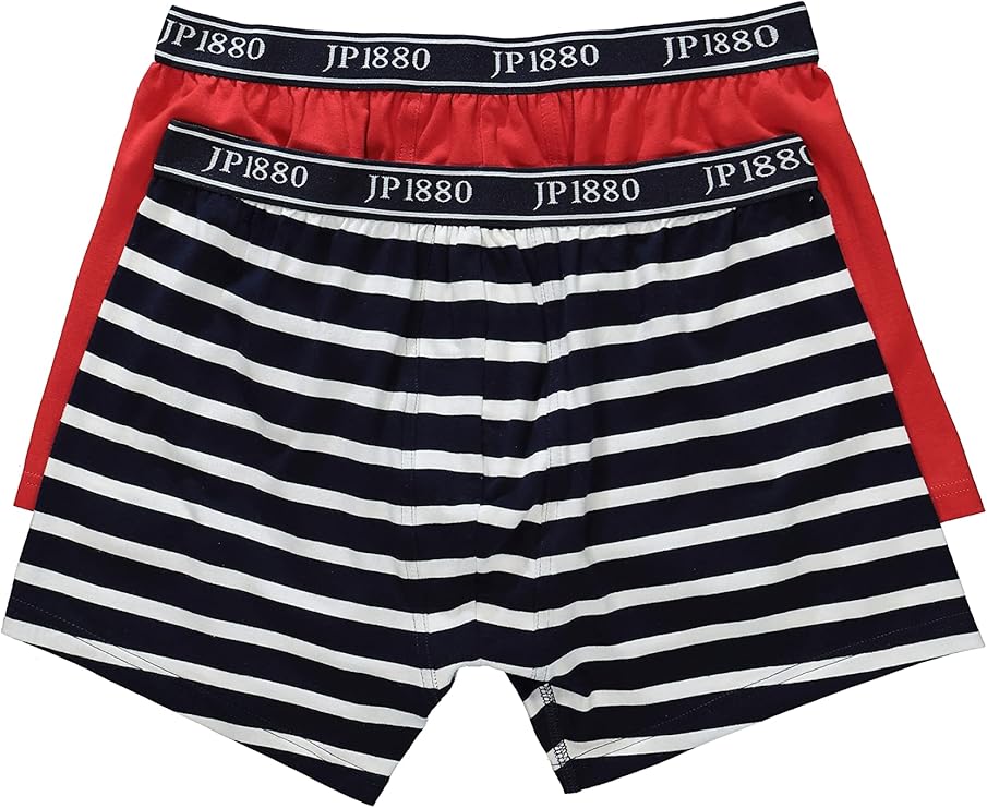 jp 1880 男士平角短裤(2 件装)