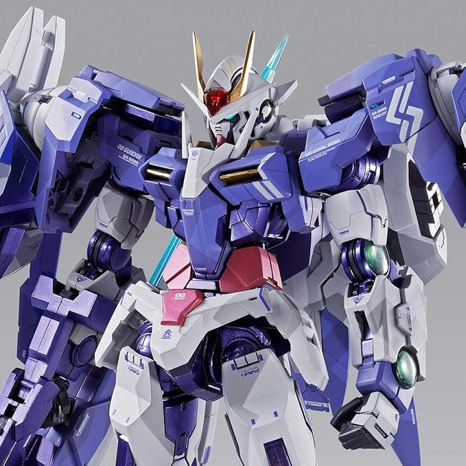 bandai metal build double 00 raiser designers 蓝色版机动战士高达