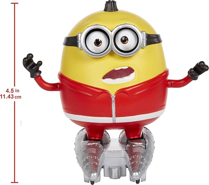 Mattel Minions Gru Loud N Rowdy Otto 会说话的动作公仔与功夫火箭滑冰玩具 儿童礼物4 岁及以上 玩具 亚马逊中国