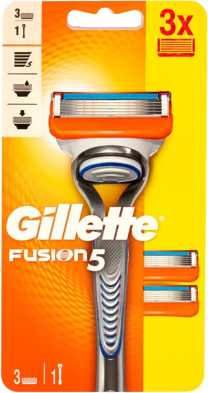 gillette 吉列 fusion5 男士剃须刀   2 个刀片