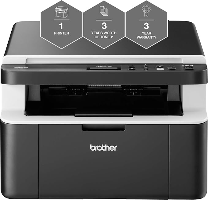 Brother Mono Laser Printer 激光 A4 黑色DCP1612WVBZU1 DCP-1612WVB