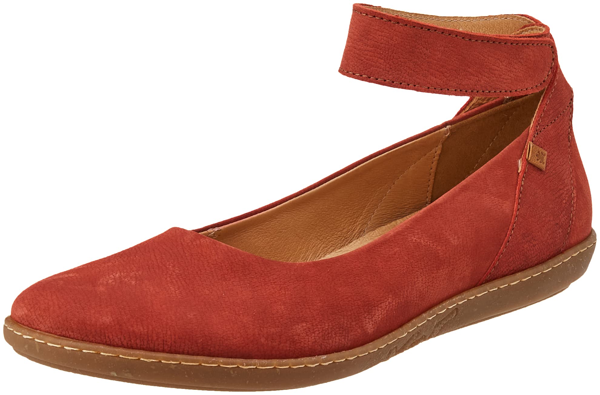 El Naturalista Women's N5229 Pleasant Caldera/Coral Mary Jane shoes