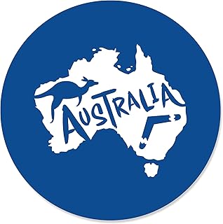 big dot of happiness australia day - gday mate aussie 派对圆形