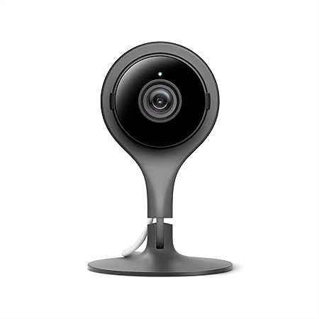 Google Google Nest Cam 有线室内摄像头 适用于家庭 用手机控制并能获得移动提醒 监控摄像头 带24 7 实时视频和夜视功能 价格报价图片评测多少钱