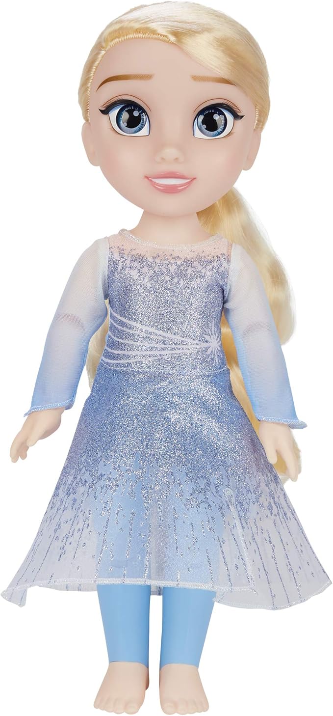 jakks 207521 207524 冰雪女王 2 个水魔法 elsa 35 厘米