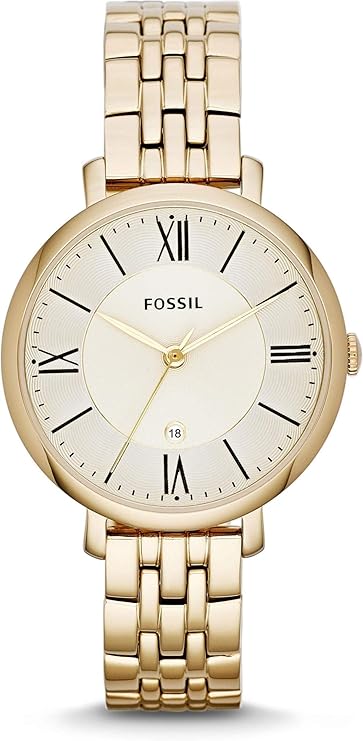 fossil jacqueline 女士 不锈钢石英手表 适合正装