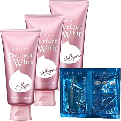 co.jp限定】洁面 perfect whip 胶原蛋白in 洗面奶 120克×3个