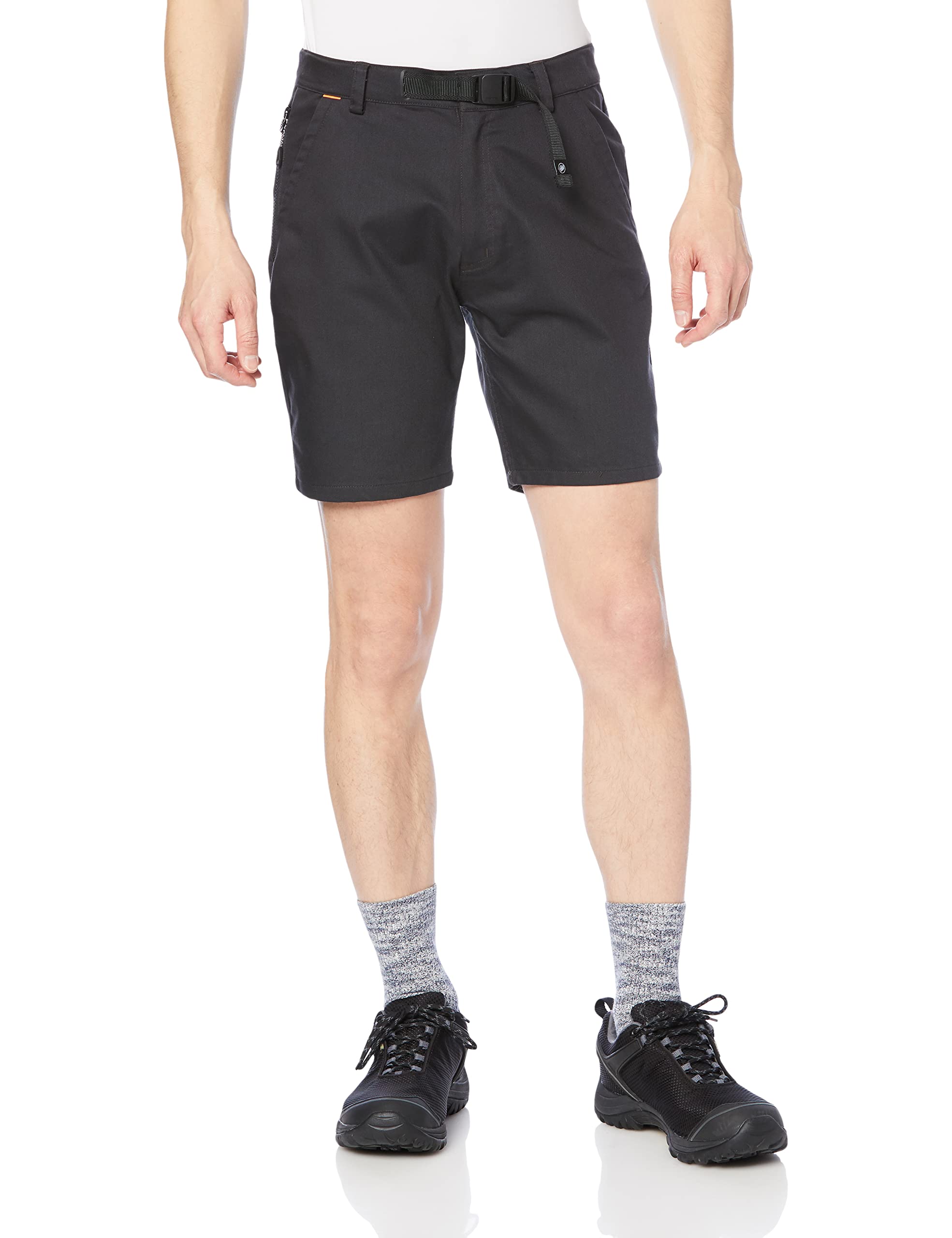 Mammut Mammoth five-quarter Trousers Pink Gold Denim Shorts Asian Men/Chalk Denim Shorts AF Men