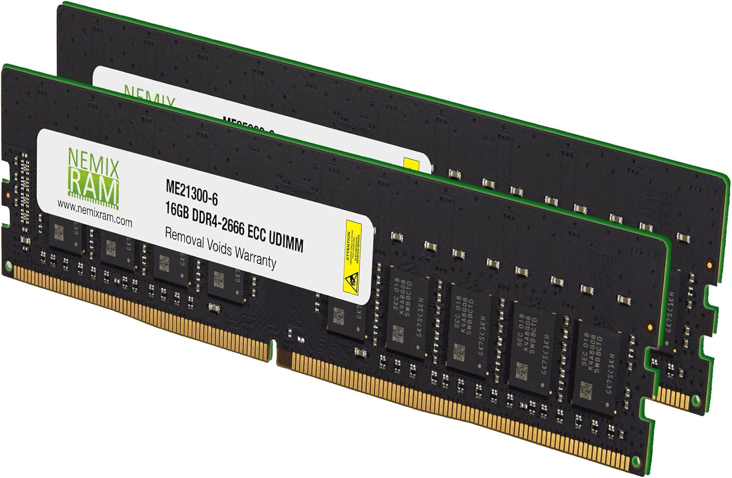 thumbnail image 2 of 32GB (2x16GB) DDR4-2400 SODIMM Laptop RAM – CT2K16G4SFD824A Compatible – Non-ECC 2 of 6