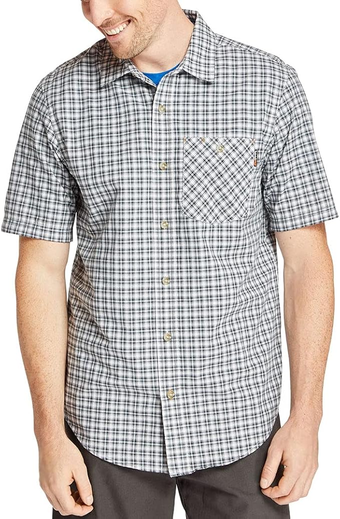 timberland 添柏岚 pro 男式 plotline 短袖工作衬衫 加大加长款