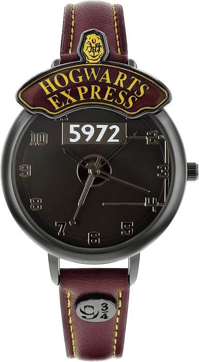 harry potter 哈利波特女式模拟石英手表,带 pu 表带 hp5110
